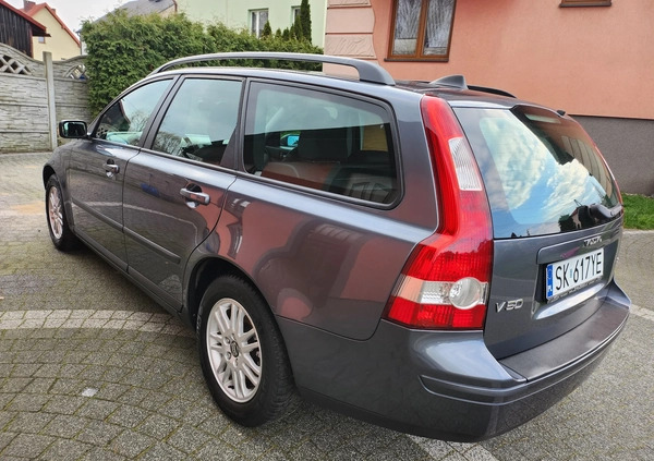 Volvo V50 cena 16400 przebieg: 170000, rok produkcji 2006 z Poręba małe 92